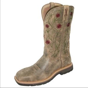 Twisted X Women’s Work Boots fit like 7.5